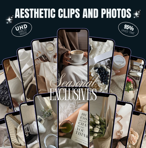 AESTHETIC CLIPS AND PHOTOS