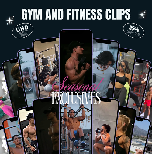 Gym and Fitness Clips